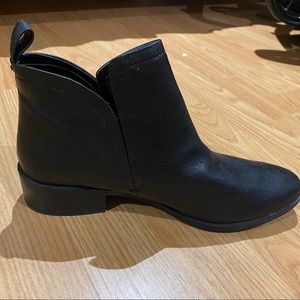 Leather low cut boots (Size 8)